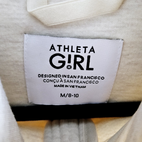ATHLETA GIRL | plush full zip teddy sweater hoodie - Picture 6 of 8